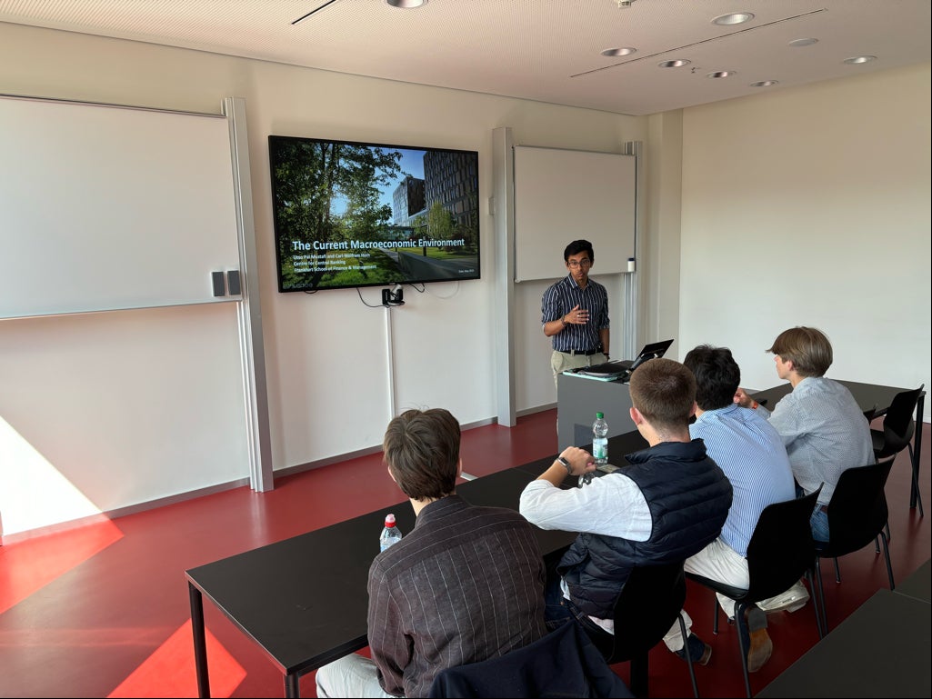 Visiting the Frankfurt School of Finance