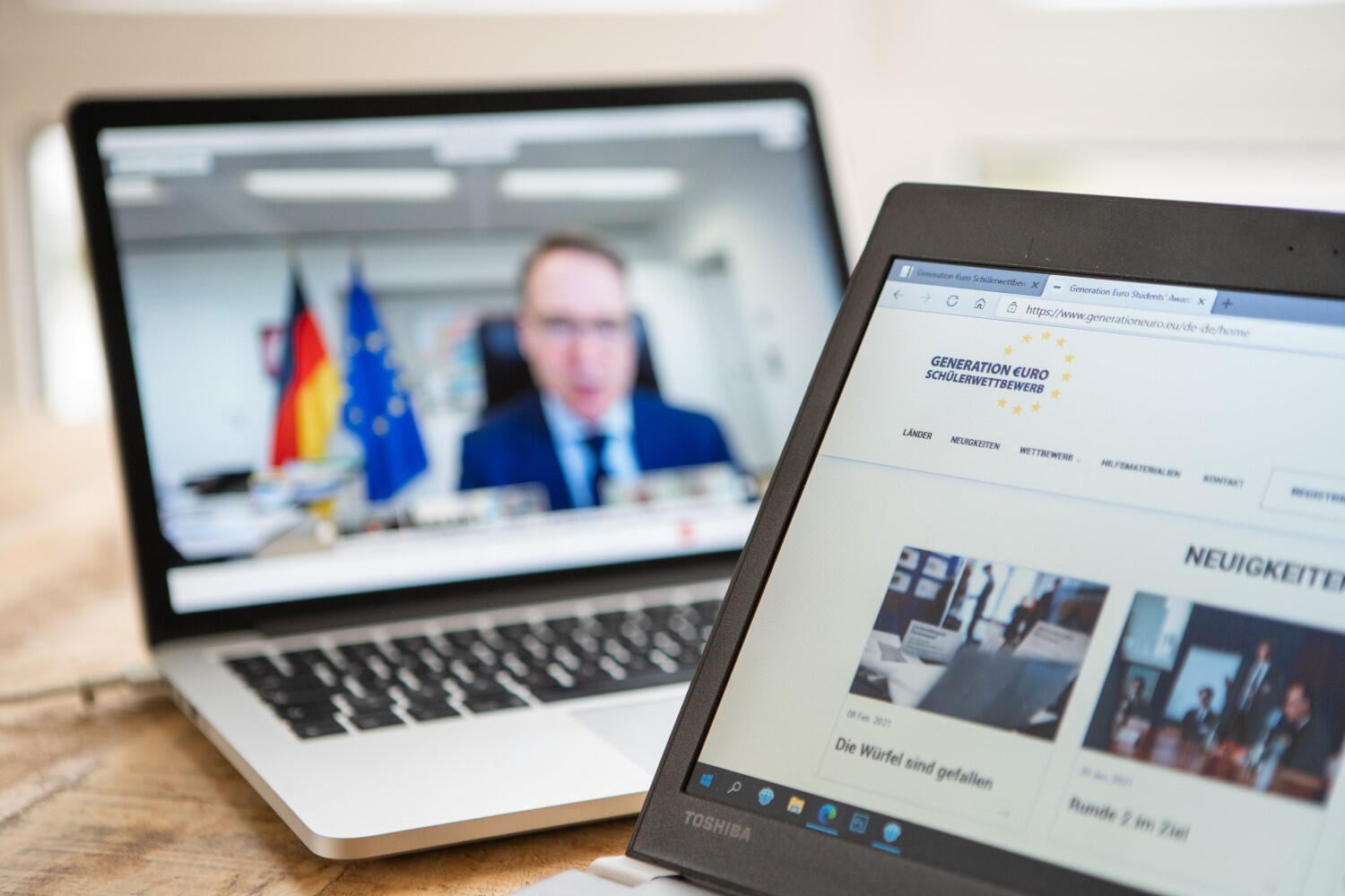 Virtuelles GESA-Finale (Foto: Nils Thies)