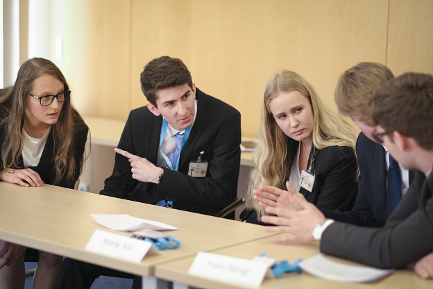 Diskussion im Finale