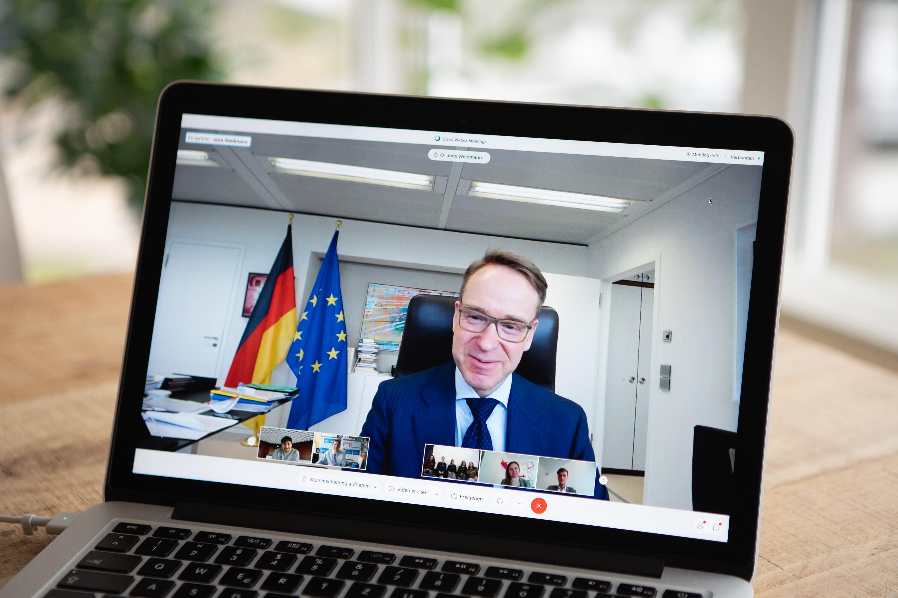 Jens Weidmann beim GESA-Finale 2021