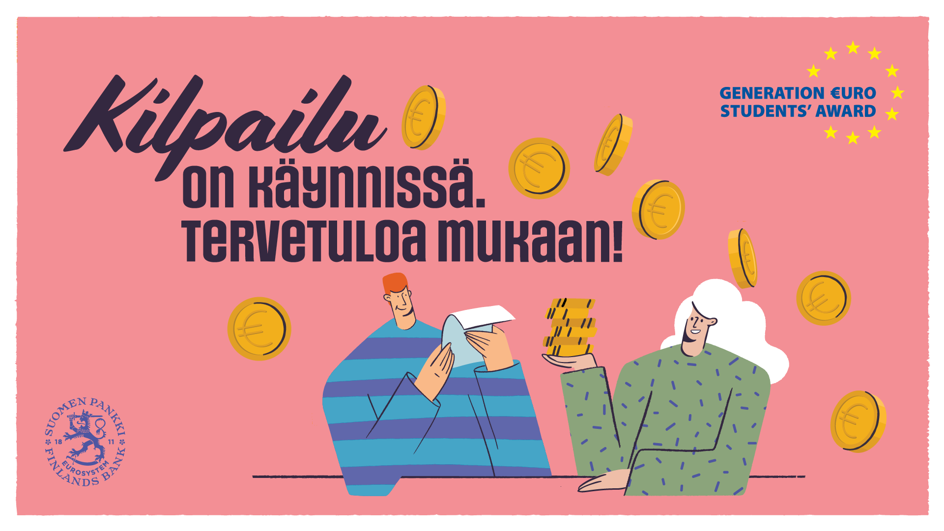 Uudistunut Generation €uro -kilpailu starttaa lokakuussa!