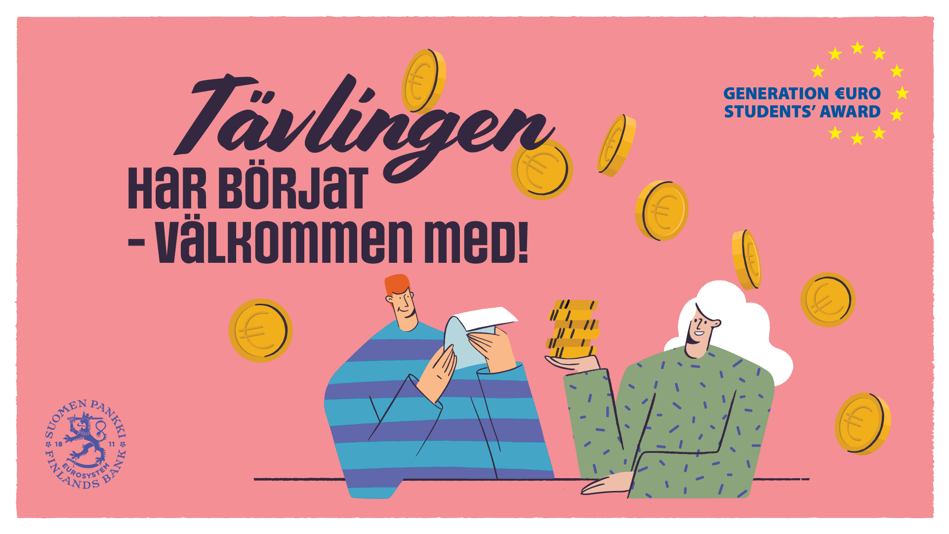 Den förnyade Generation €uro-tävlingen startar i oktober!