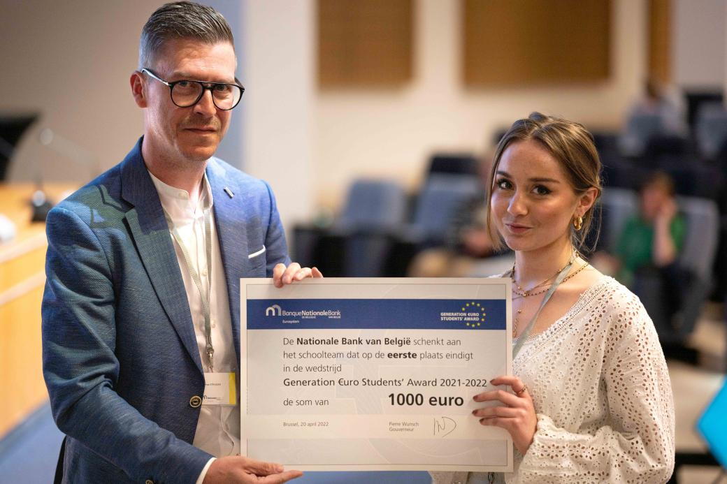 Winnaar Generation €uro Students’ Award  2021