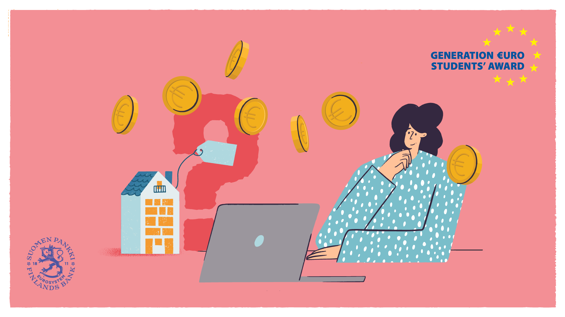 Nuoret pohtivat Euroopan keskuspankin roolia ja ilmastonmuutosta Generation €uro -kilpailun finaalissa